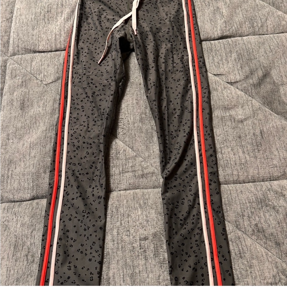 The Upside Gray Leopard Print Leggings